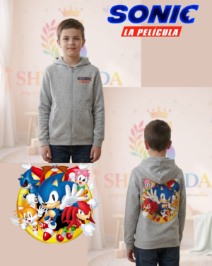 Buso Abierto para Niño Sonic
