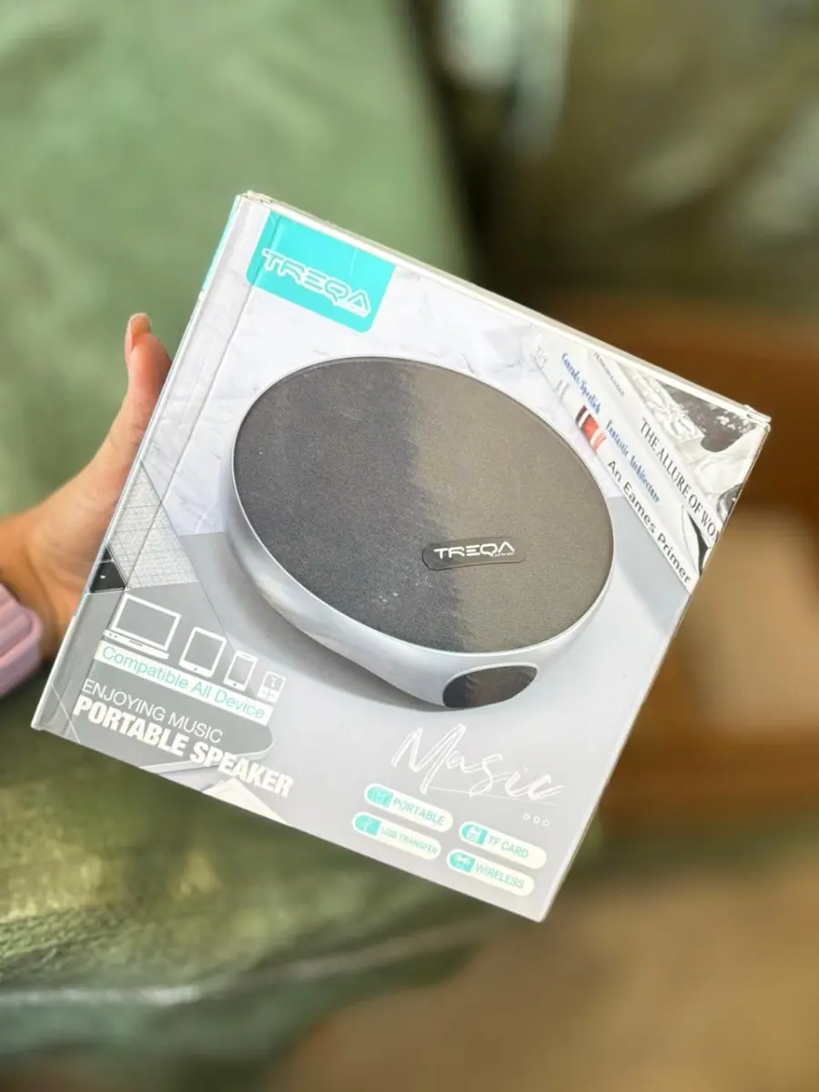 Parlante Bluetooth compacto Treqa YT-583 - Disfrutas música con sonido claro en cualquier lugar