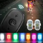 Luz LED Anticolision Recargable con Clip en Varios Colores - Mas Visibilidad