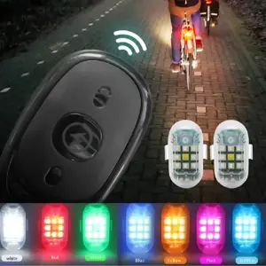 Luz LED Anticolision Recargable con Clip en Varios Colores - Mas Visibilidad