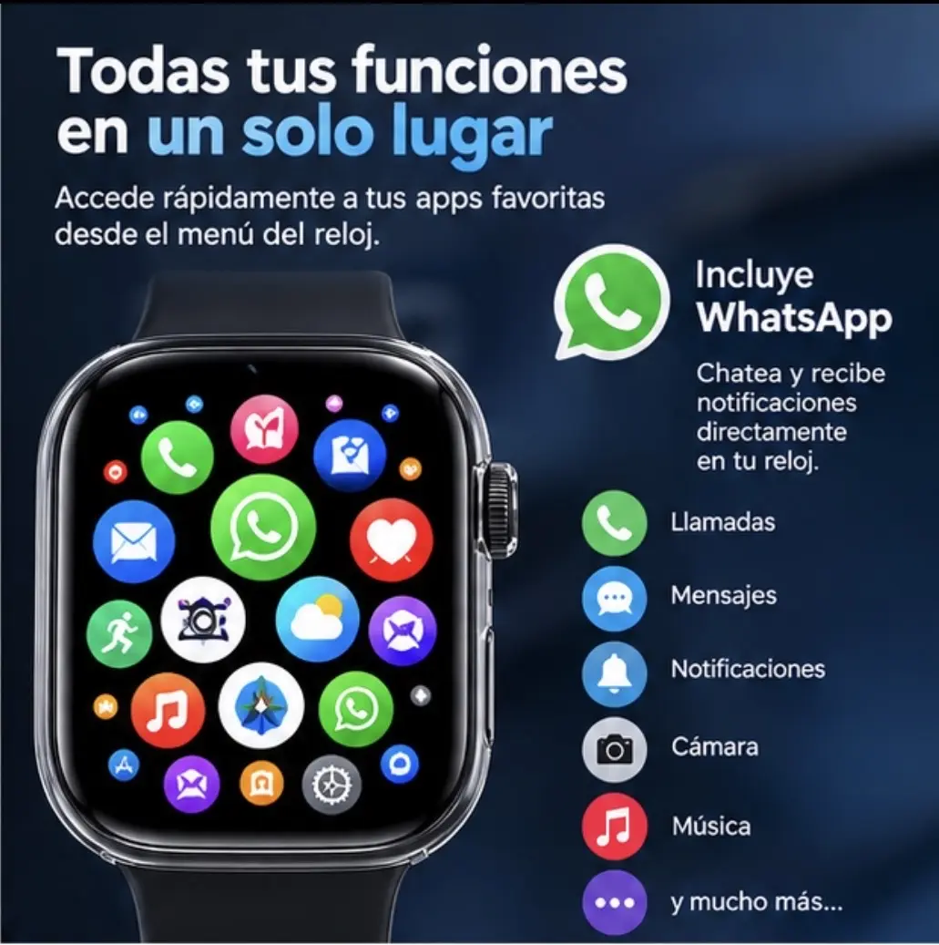Reloj Smart Whatch Microwerar 11 Pro