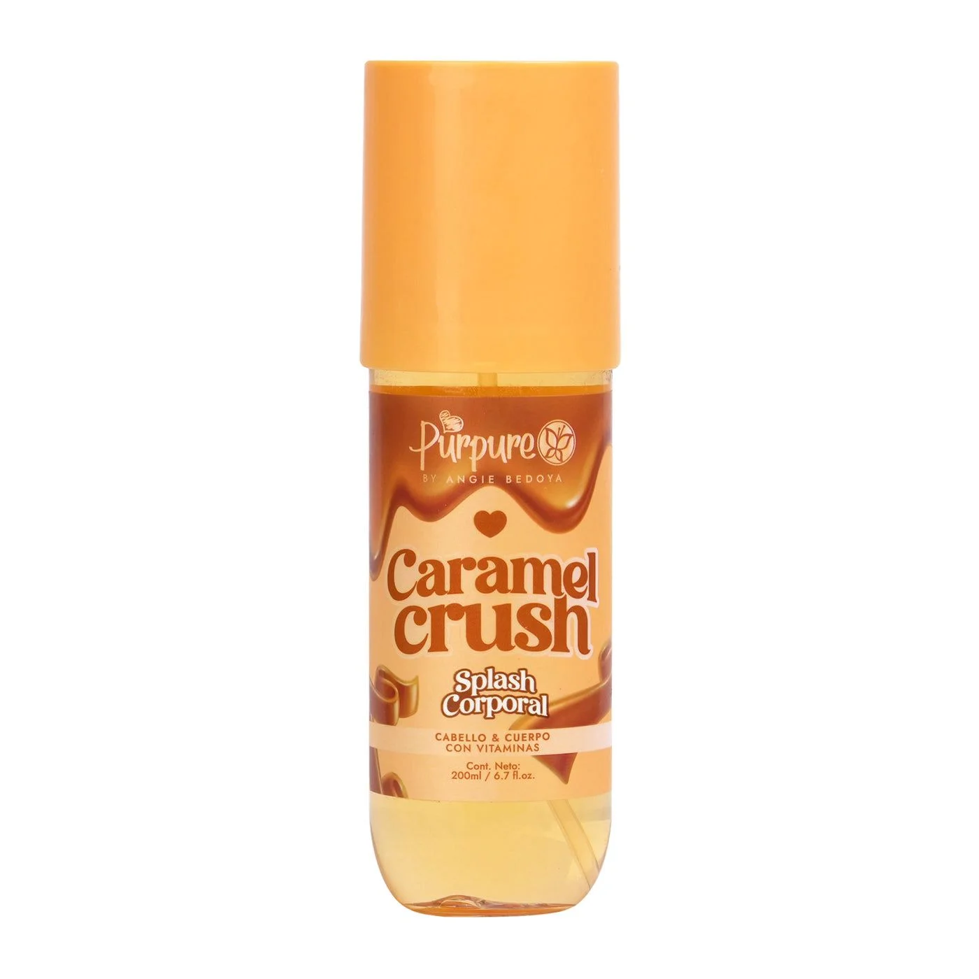 Splash Corporal Femenino Purpure 200 ml con aroma dulce - Disfruta una frescura duradera todos los días