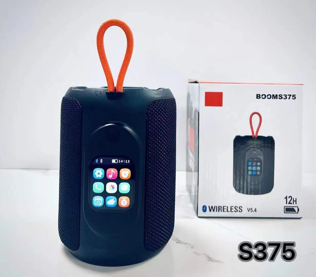 Parlante Booms-375 con Pantalla Tactil