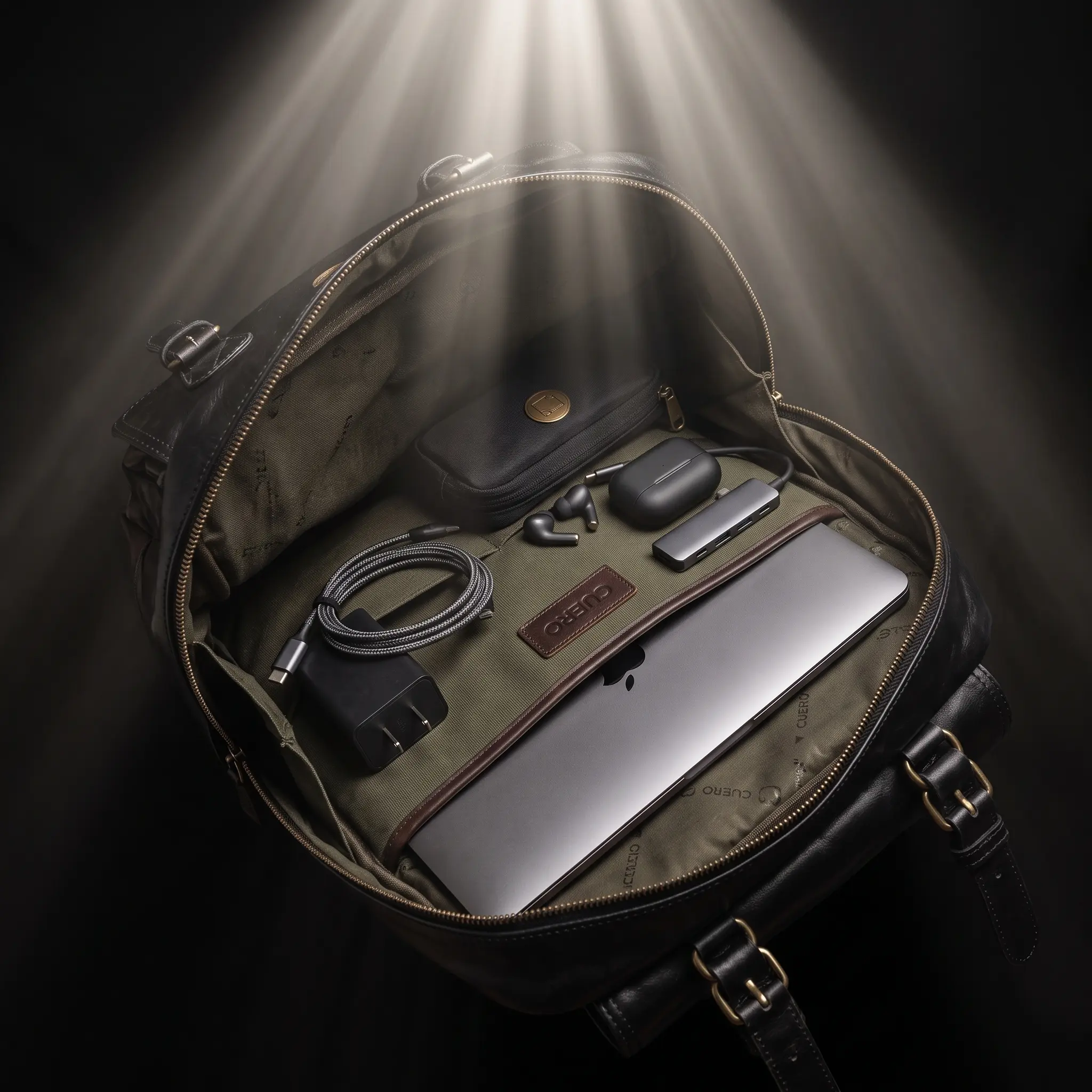 Bolso Clásico Café – Estilo Sofisticado - Imagen 5