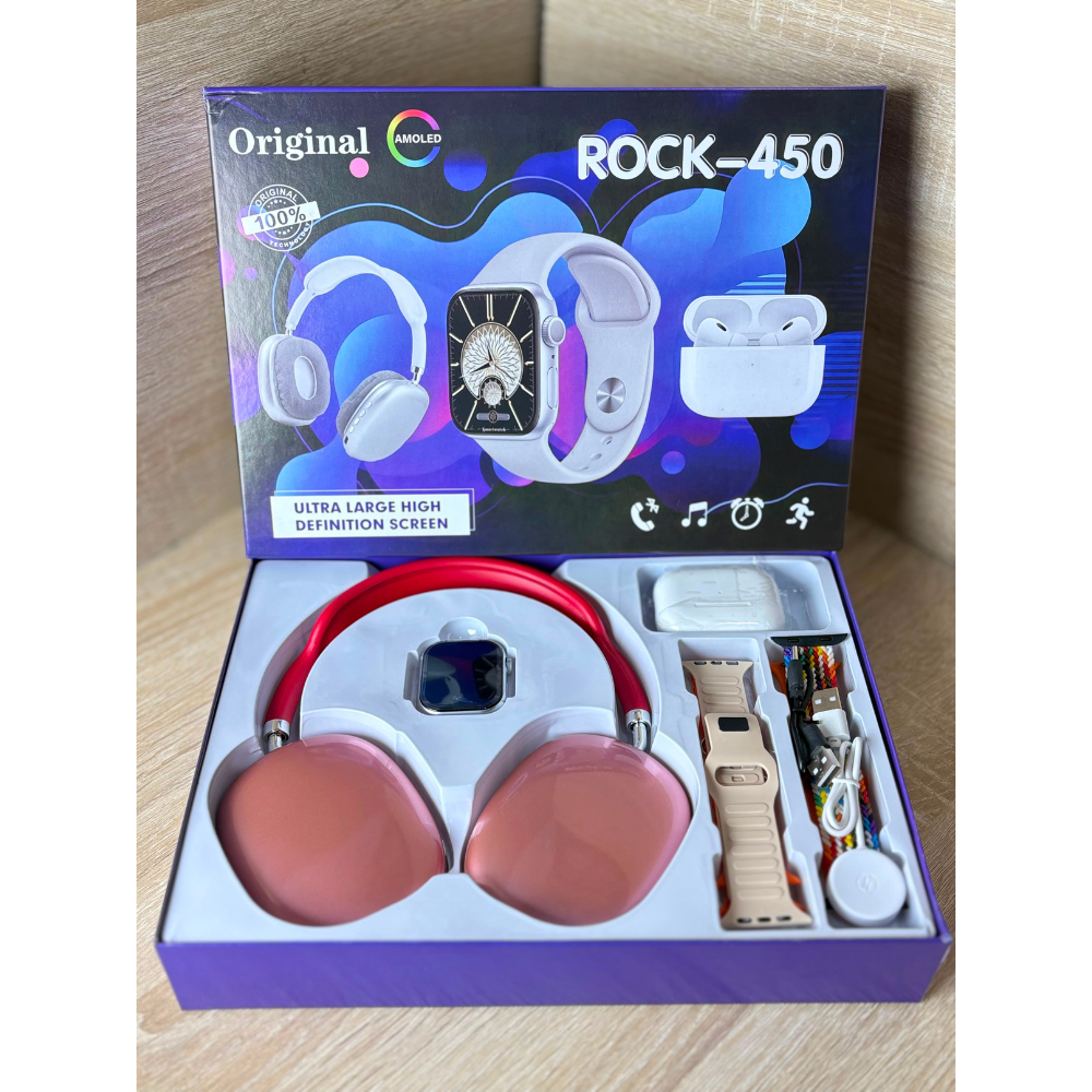 Reloj Kit 3 en 1 Rock-450