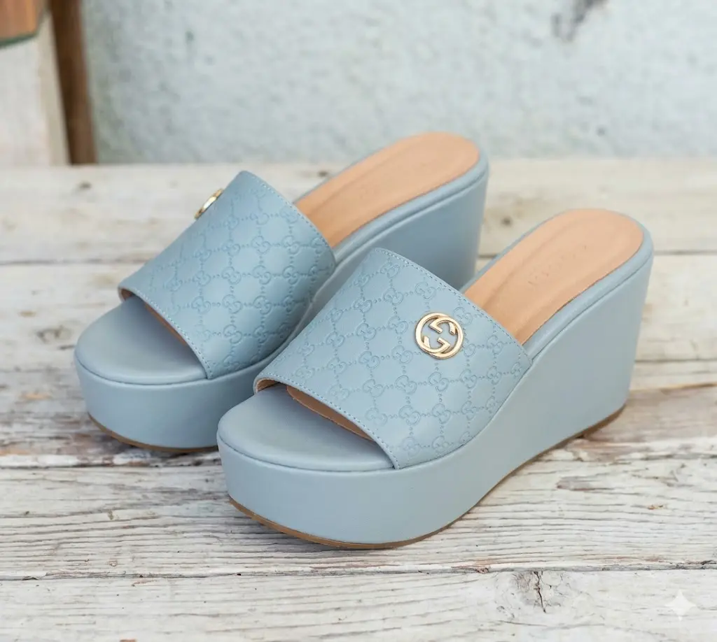 Zapatos plataforma de cuero para mujer Hazul - Estilizas tu figura mientras caminas con comodidad todo el día