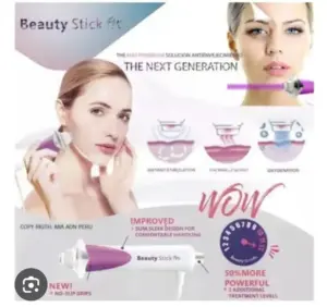 Masajeador facial reafirmante con calor y vibración - Estimula tu piel y mejora la absorción de tus cosméticos