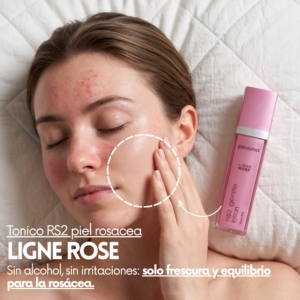 Tónico facial botánico para piel rosácea