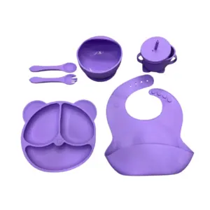 Set Loza para Bebes Silicona Tv