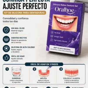 Kit de Silicona para Dentaduras Bs