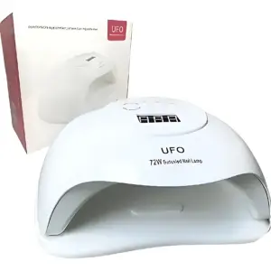 Lampara UFO 72W UV LED para Unas con Pantalla Digital - Secado Rapido