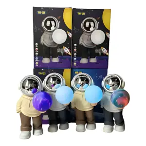 Lámpara Parlante Astronauta LED - Ilumina y Sonoriza tu Espacio con Estilo
