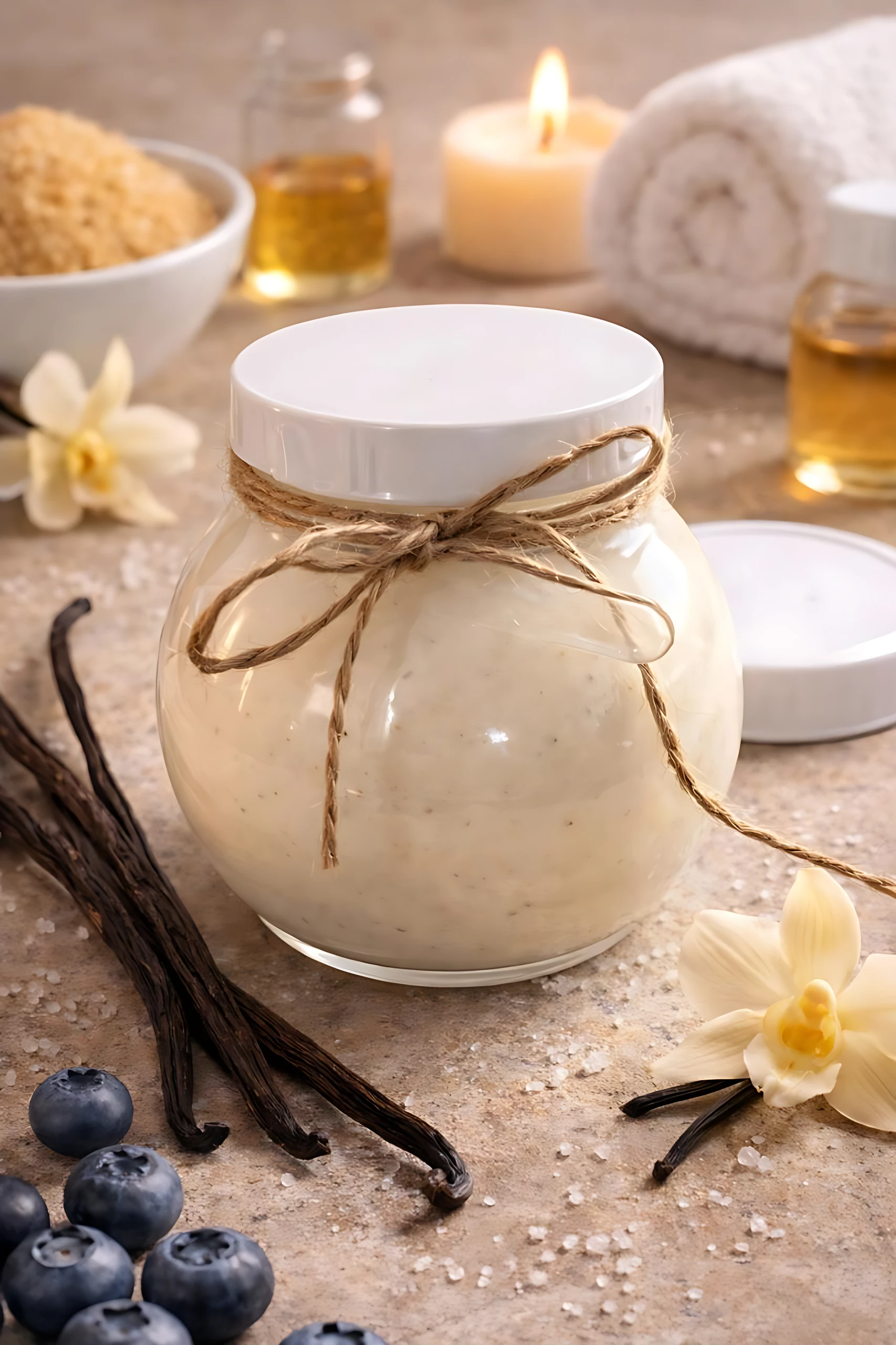 Mantequilla Corporal Vainilla - Hidrata la Piel con Aroma Dulce y Envolvente