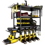 Organizador de Herramientas Eléctricas de Pared 3 Niveles - organiza tus herramientas y ahorra espacio