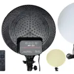 Panel de Luz LED Pf45 - ofrece luz constante para grabar videos y tomar fotos profesionales