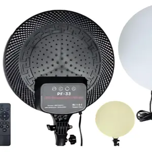 Panel de Luz LED Pf45 - ofrece luz constante para grabar videos y tomar fotos profesionales
