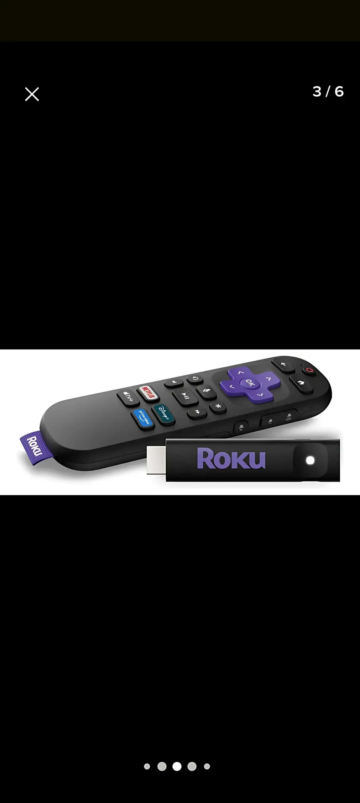 Roku Streaming Stick con Control Remoto por Voz - Convierte tu TV en Smart TV