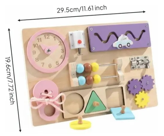 Tablero Montessori Busy Board - Imagen 4