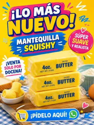 Squishy(Queso,Dumplingsymantequilla)