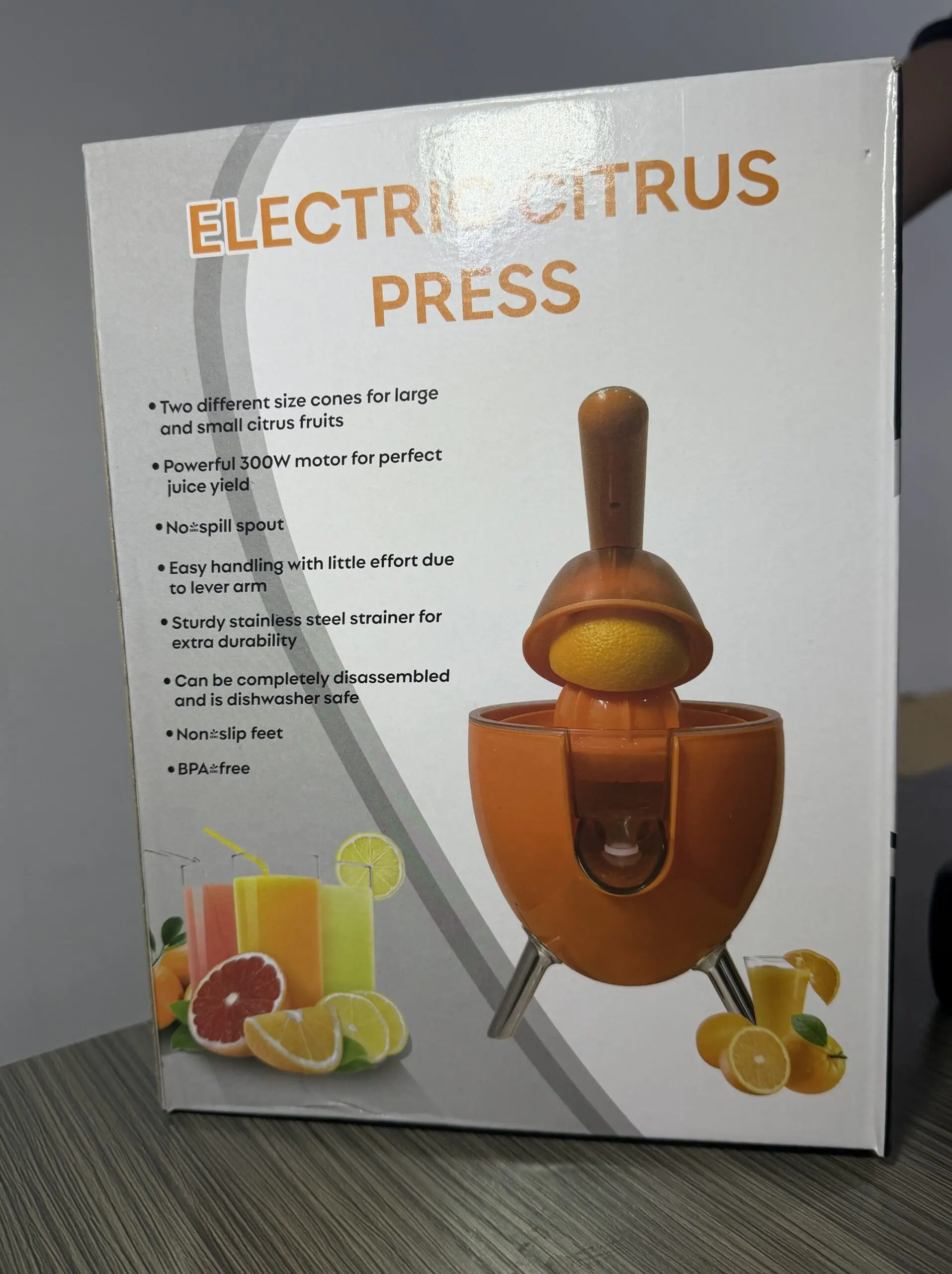 Exprimidor de Naranjas Recargable - Imagen 2