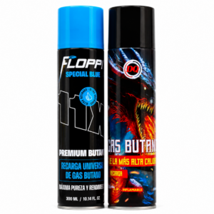 Set x2 Gas Butano 300 ml para Soplete y Encendedor de Alta Pureza - Alimenta tus herramientas con una llama constante y limpia