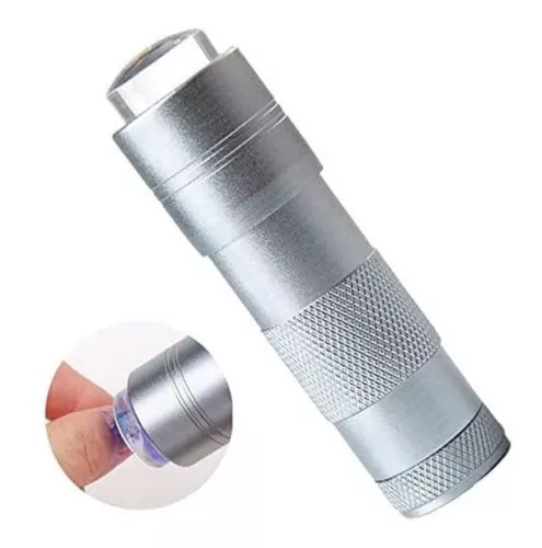 Mini lámpara UV LED de mano para uñas y fijación de press on - Seca apliques y decora con precisión profesional en segundos - Imagen 4