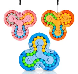 Set x2 Juguete Spinner Rompecabezas Antiestrés 2 en 1 - Alivia la tensión diaria y estimula la concentración