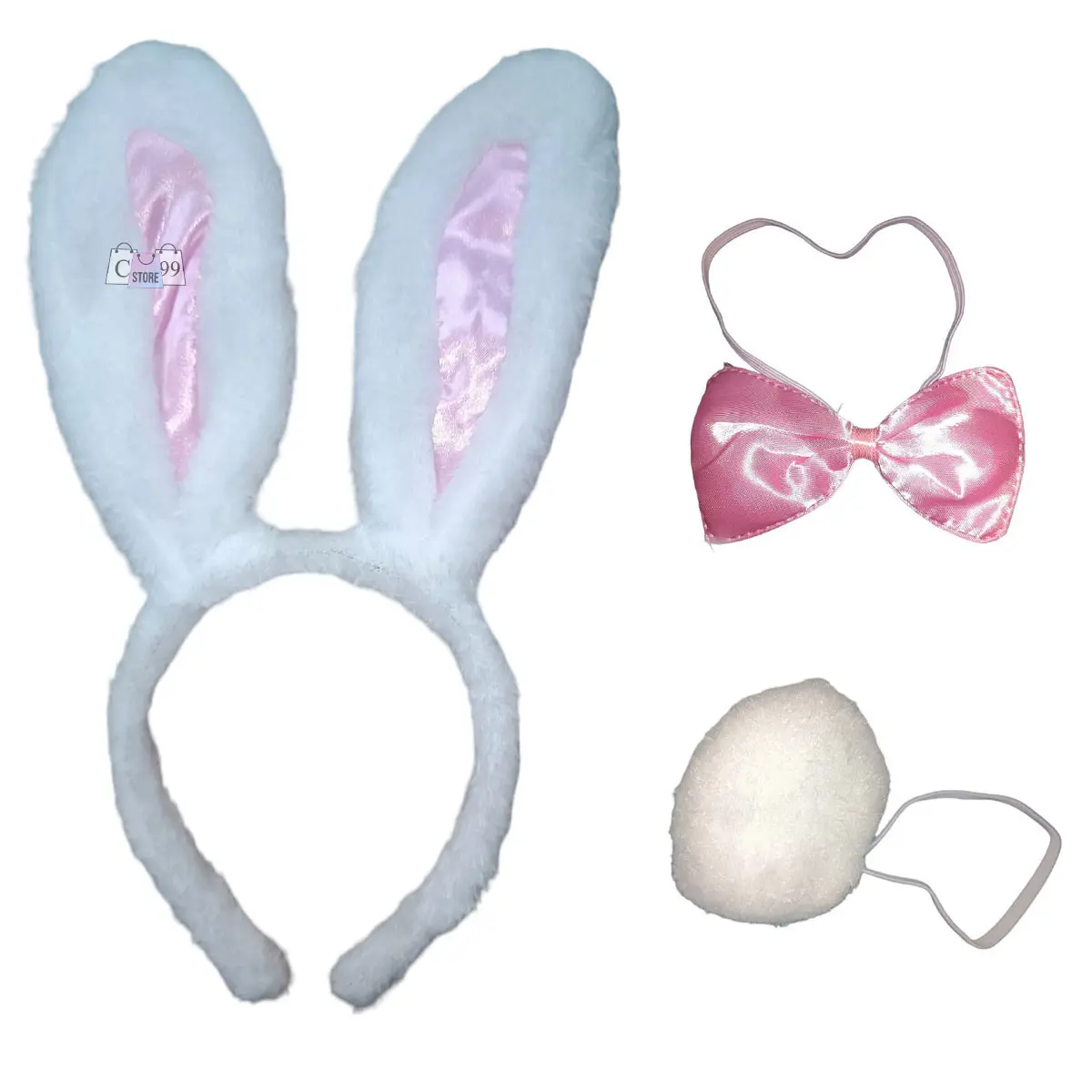 Kit Disfraz de Conejo para Mujer y Niñas - Imagen 7
