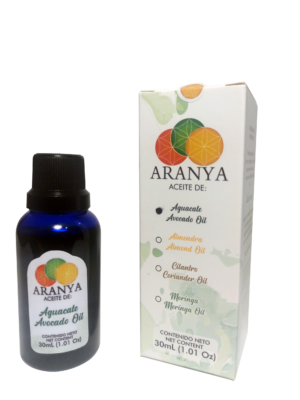 Set x2 Aceite de Aguacate Extra Virgen 30 ml Prensado en Frío - Hidrata profundamente tu piel y cabello de forma natural
