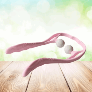 Set x2 Dispositivo ergonómico portátil para masajear cuello y hombros - Alivia la tensión muscular diaria desde casa