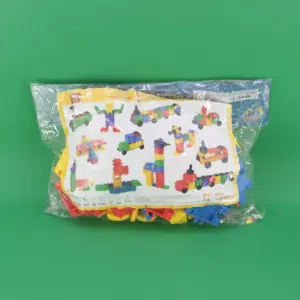 Bloques de construcción con ruedas y piezas de ensamble didáctico - estimula la creatividad infantil y la motricidad fina