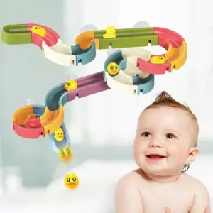 Set x2 Juego Parque Acuatico para Baño con Toboganes - Convierte la hora del baño en una aventura