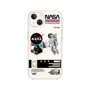 Funda protectora Case Nasa para celular con diseño espacial - Protege tu dispositivo contra impactos cotidianos y rayones accidentales