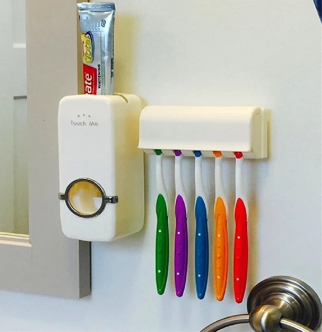 Dispensadordecremadentalconportacepillos - Imagen 2