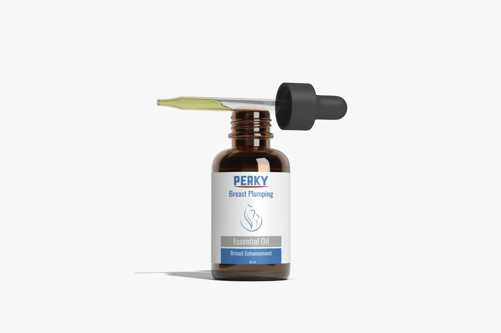 Set x2 Aceite esencial reafirmante para busto Perky Senos de 30 ml - Hidrata tu piel y tonifica la figura diariamente