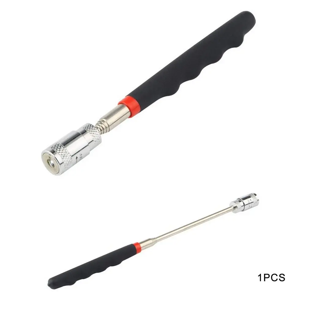 Linterna telescopica magnetica con luz LED y acero inoxidable - Recupera objetos metalicos caidos en espacios oscuros - Imagen 2