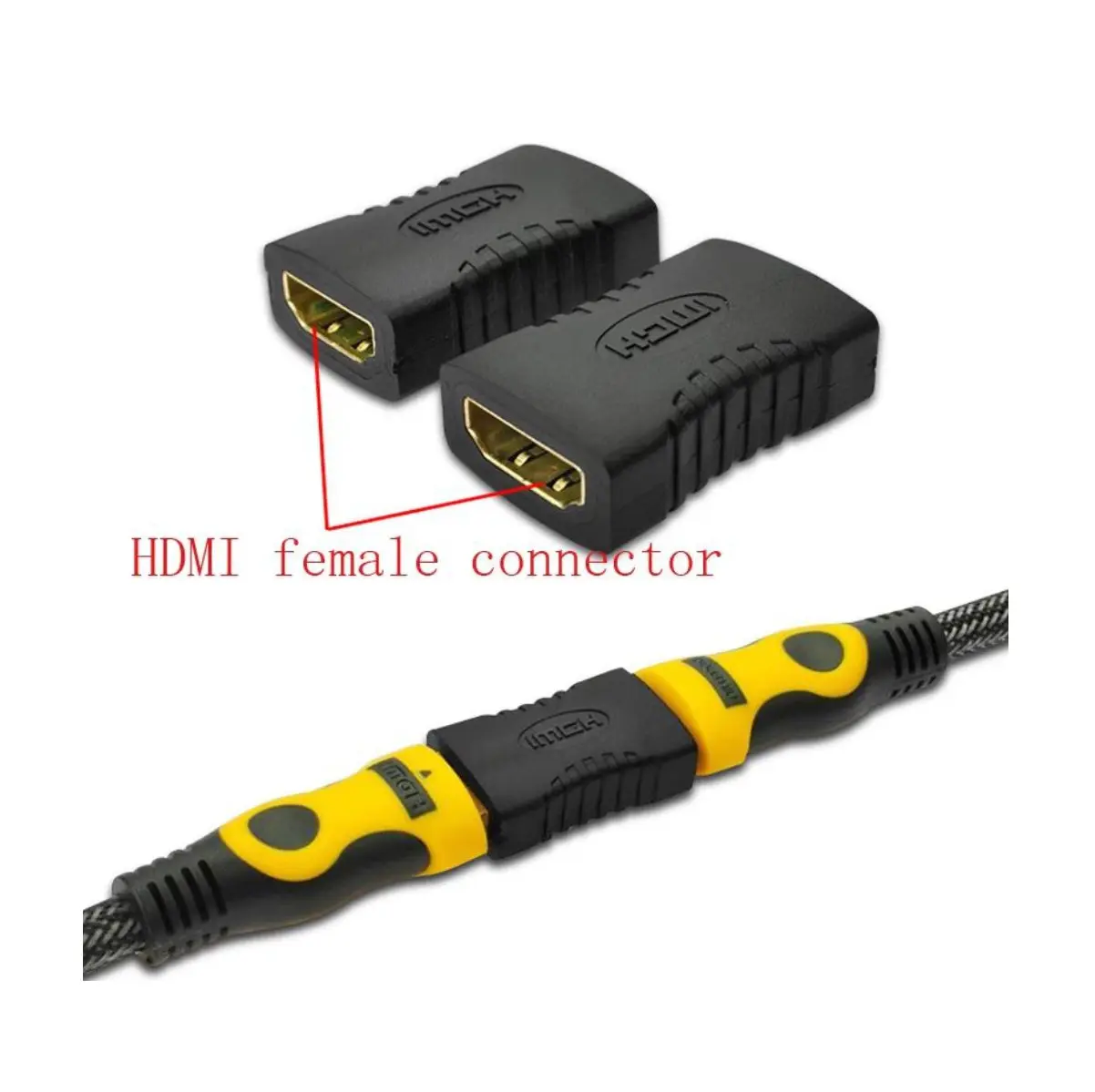Unión / Empalme Hdmi A Hdmi 1080P Hembra - Imagen 2