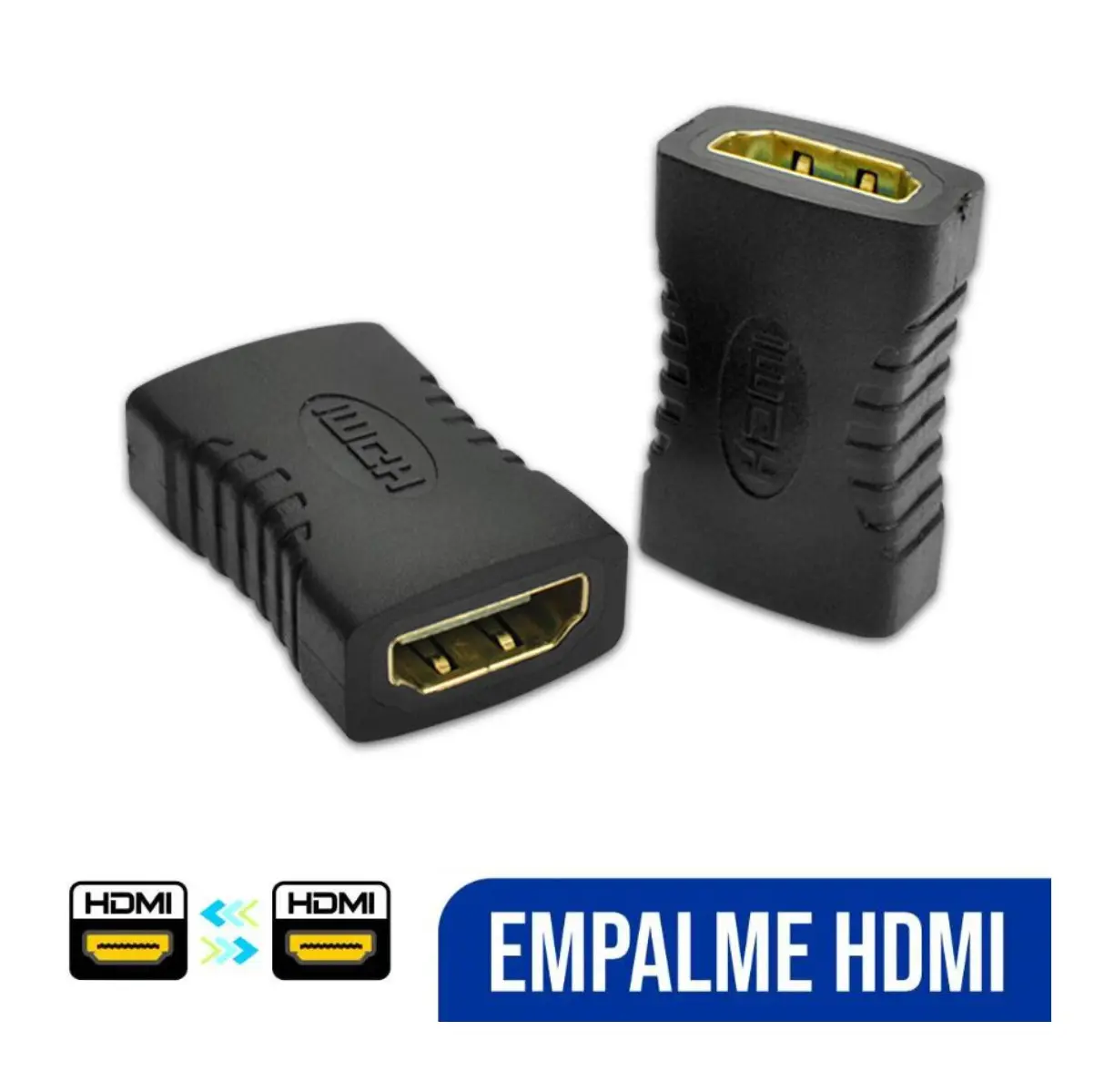 Unión / Empalme Hdmi A Hdmi 1080P Hembra - Imagen 6