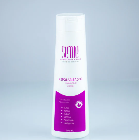 Set x2 Tratamiento capilar repolarizador Setue 400 ml para cabello maltratado - restaura la fibra capilar y sella las puntas abiertas - Imagen 3