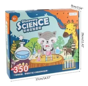 Kit de experimentos científicos infantiles de química segura - Estimula el aprendizaje y la curiosidad en casa