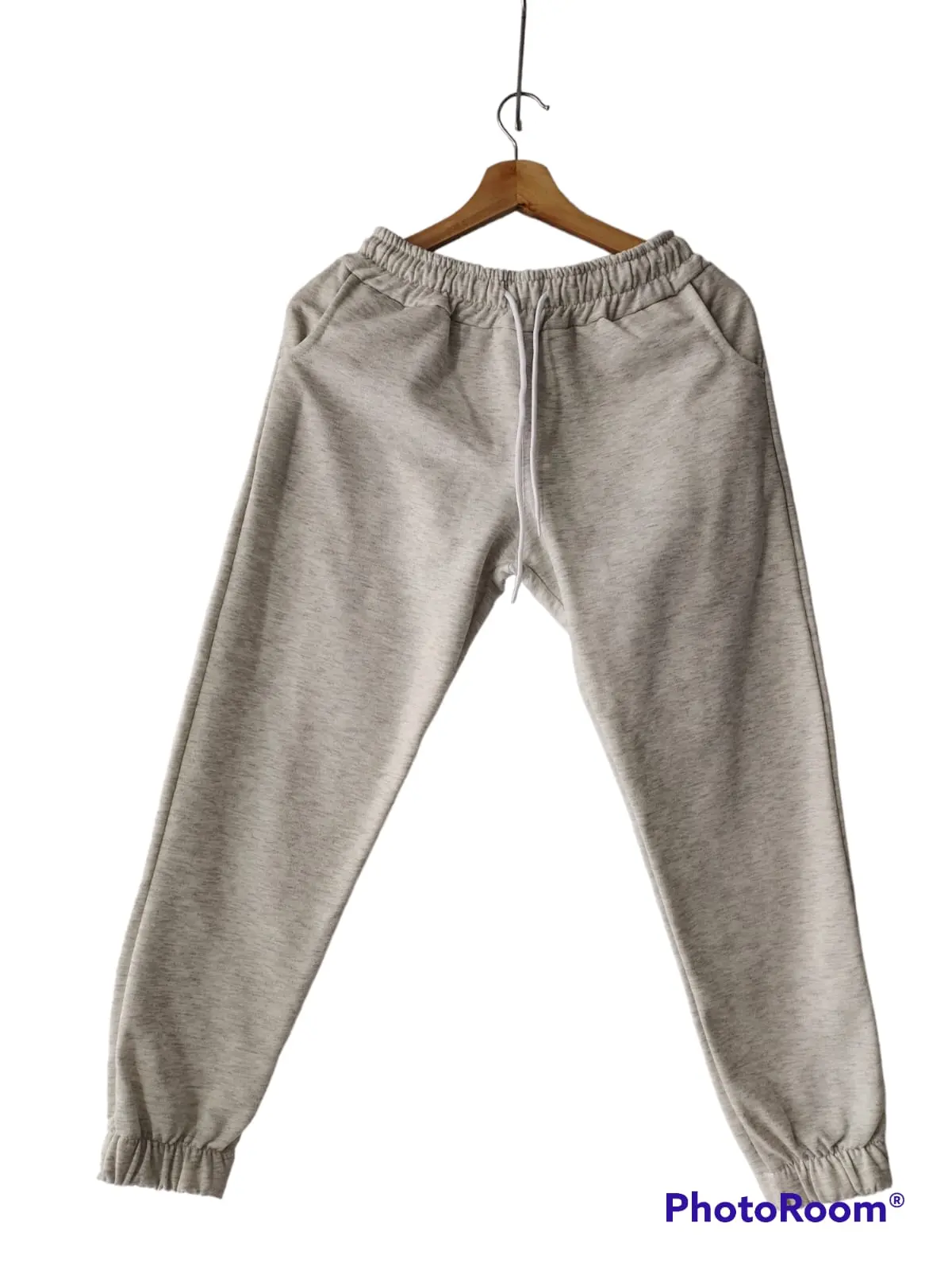 Set x2 Jogger Hombre Algodón Perchado Avena - Garantiza máxima comodidad y libertad de movimiento al entrenar
