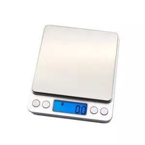 Balanza digital gramera de cocina hasta 2000 gramos - Mide con precisión exacta tus ingredientes y porciones diarias