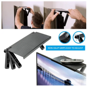 Repisa Soporte Flotante para TV y Monitor - Organiza tus espacios sin perforar la pared