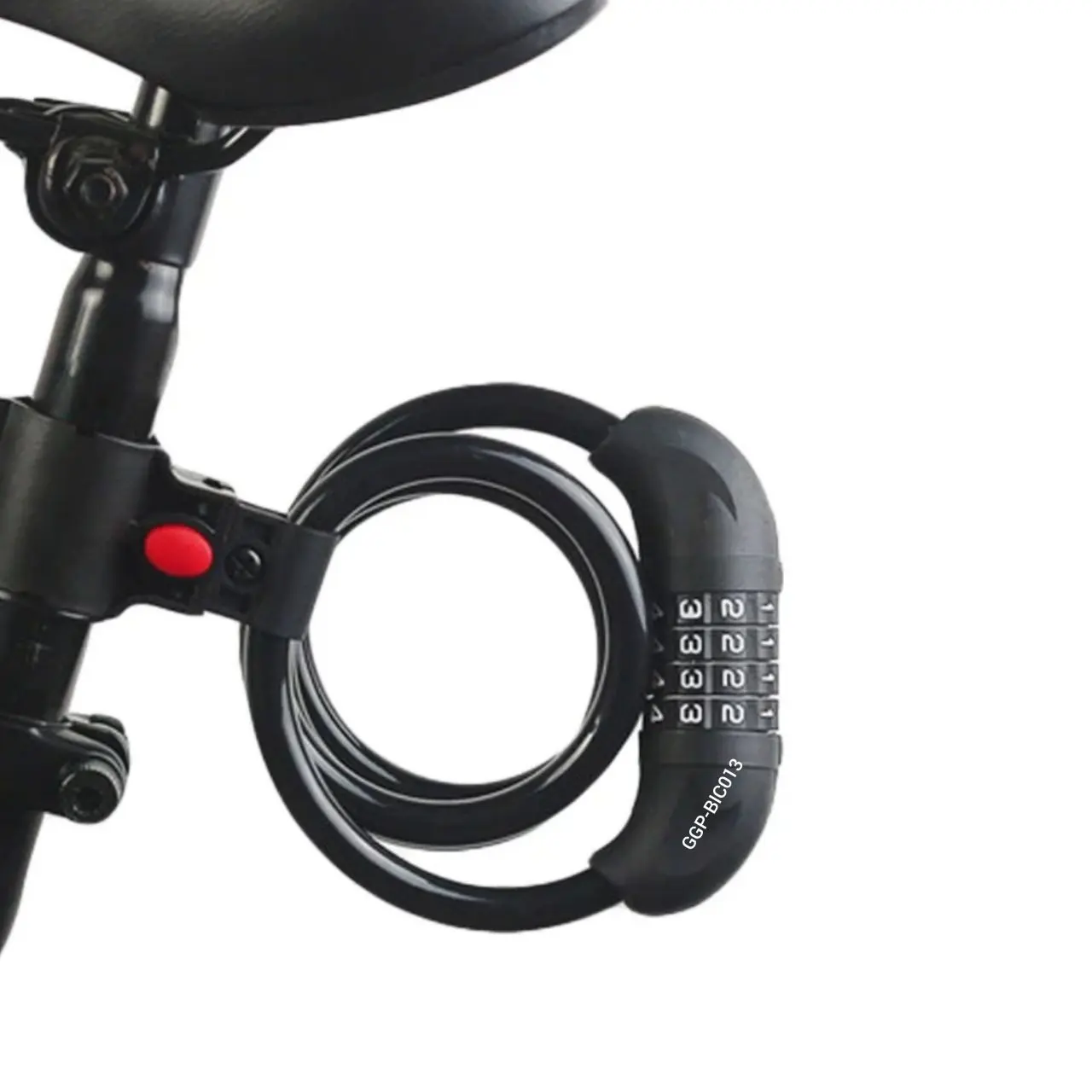 Set x2 Candado Guaya de Seguridad con Clave para Bicicleta - Protege tu vehículo contra robos sin necesidad de llaves - Imagen 3