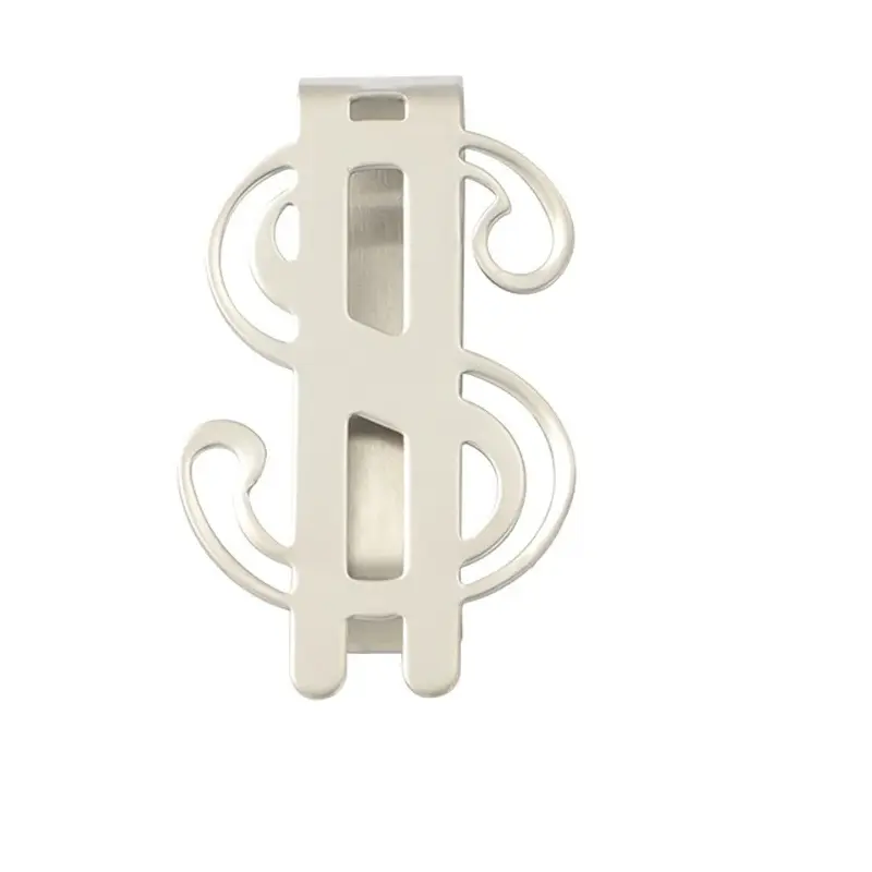 Clip Gancho Sujeta Billetes Diseño Dolar - Imagen 2