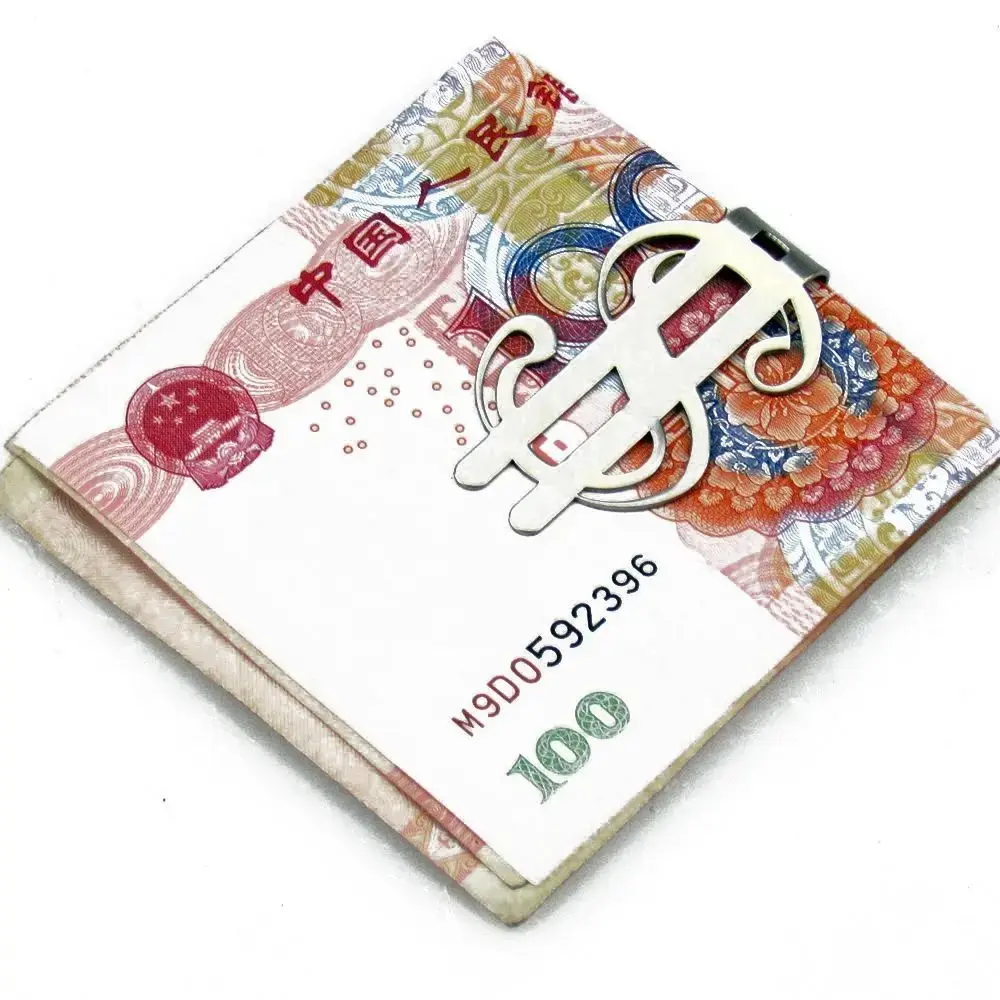 Clip Gancho Sujeta Billetes Diseño Dolar - Imagen 5