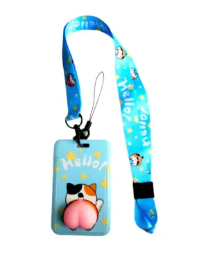 Portacarnet Squishy Figura de Perro y G