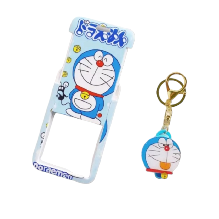 Portacarnet Yoyo Figura Doraemon O Gato - Imagen 3
