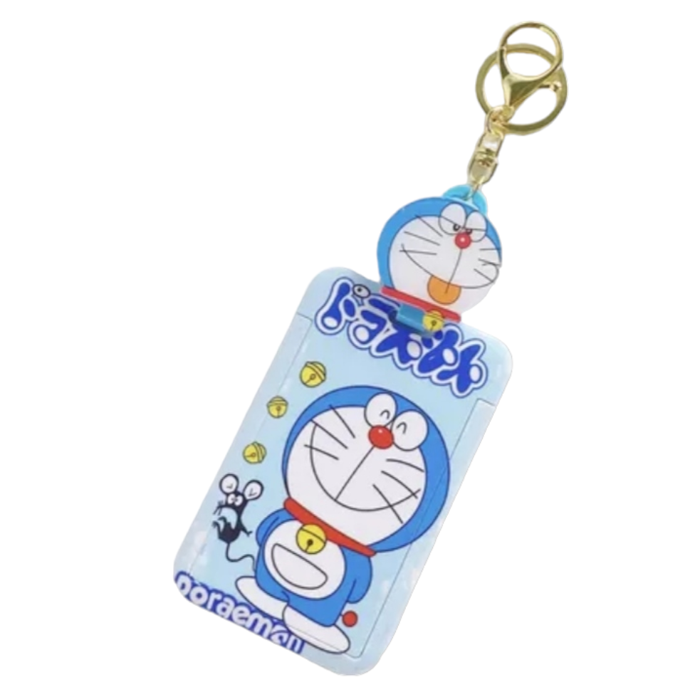 Portacarnet Yoyo Figura Doraemon O Gato - Imagen 2