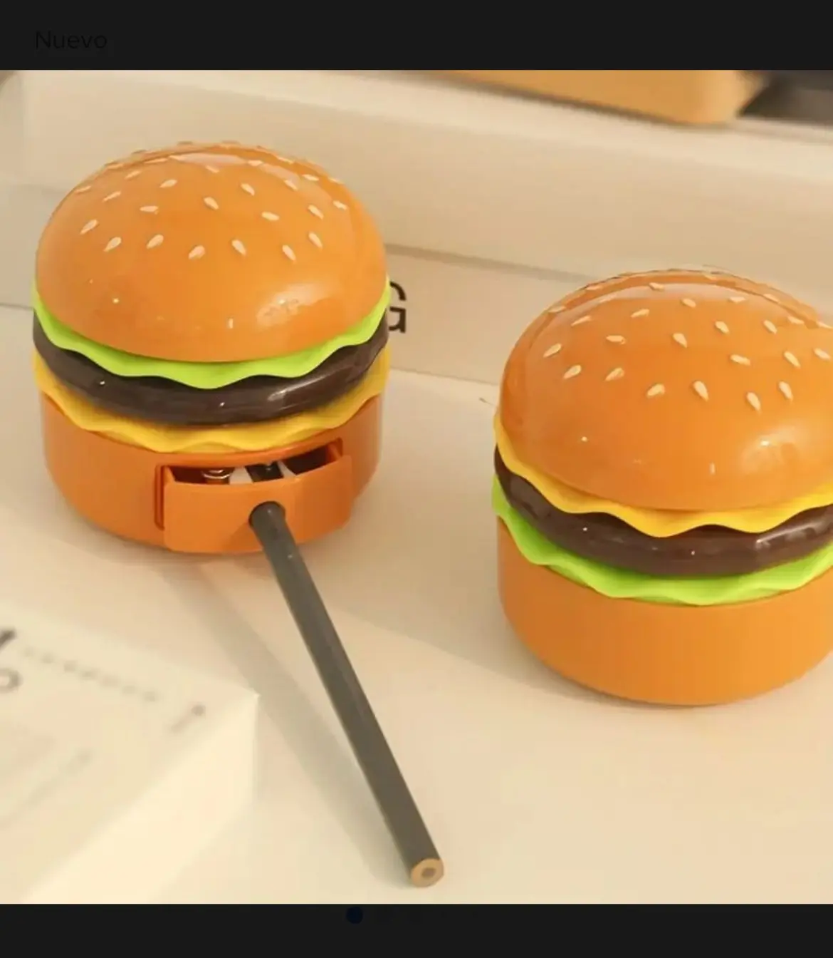 Mini Lámpara Led en Forma de Hamburguesa - Imagen 3